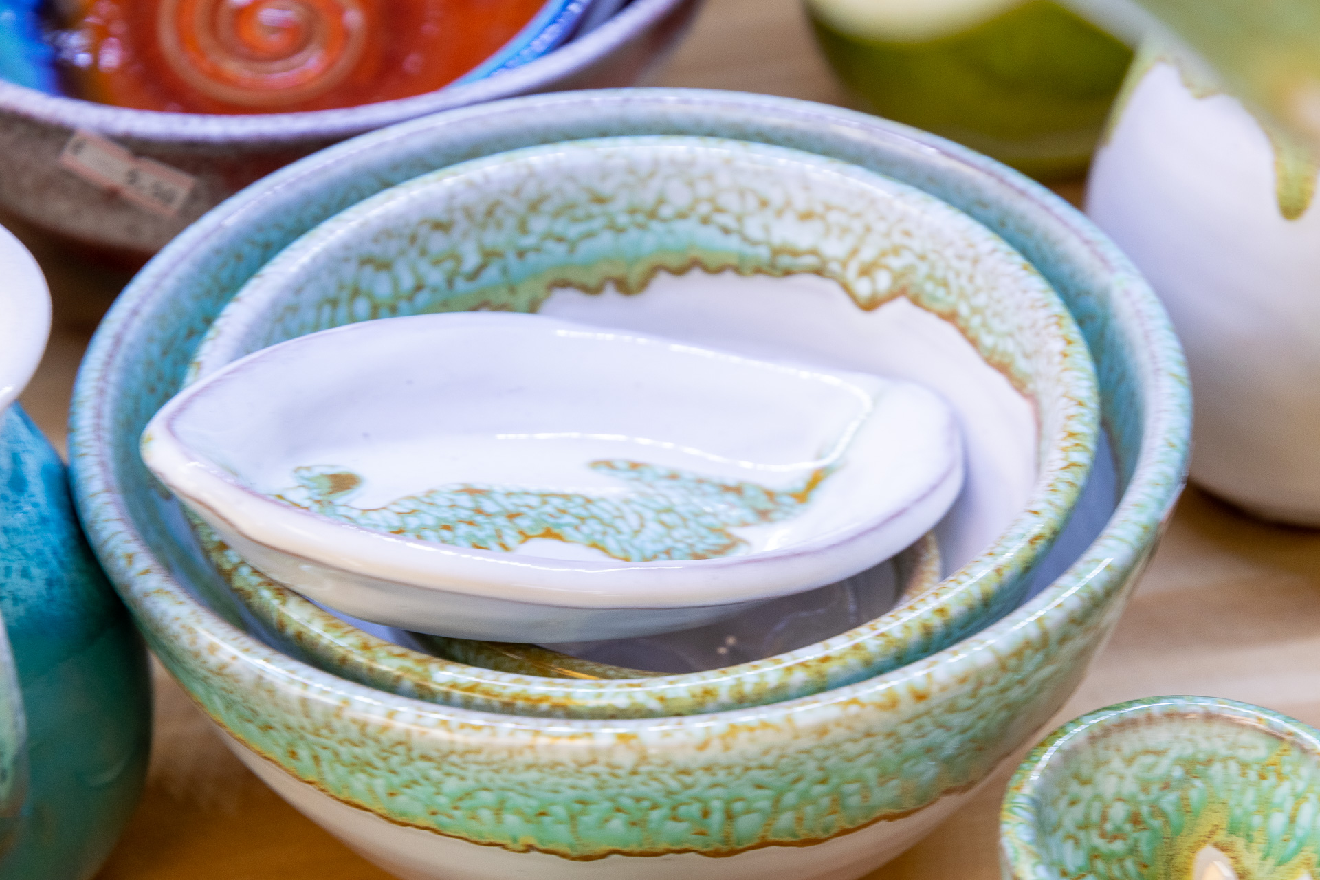 Serving items - Michael Laventzakis' Handmade Ceramics in Chania